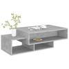 Vidaxl Couchtisch, Beton Grau, 105X55X32 Cm