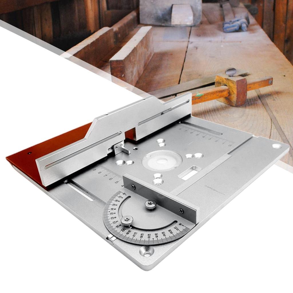 Router Table Insert Tool Fence Sliding Brackets for Woodworking Type A