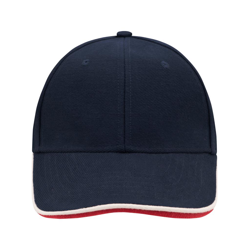 Myrtle Beach 6 Panel Double Sandwich Peak Cap