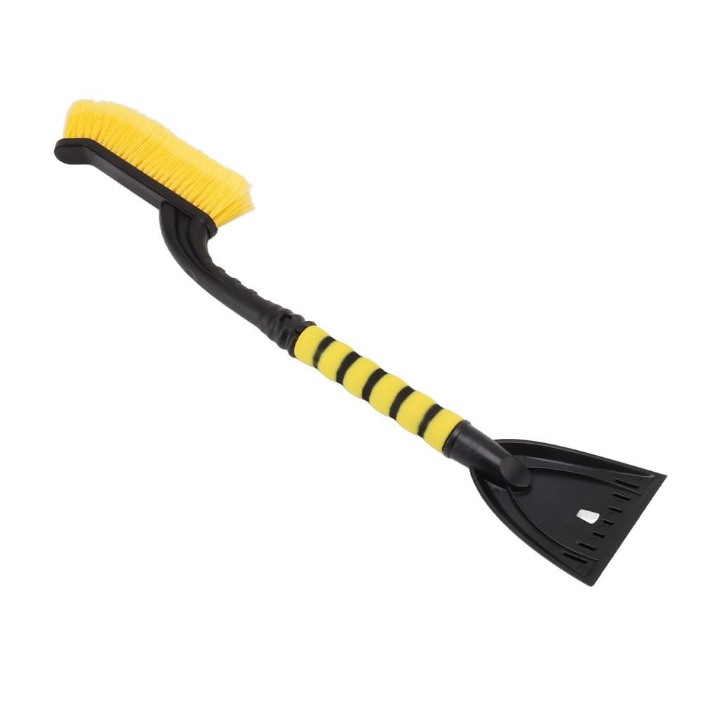 Snow Brush Detachable Ice Scraper Snow Removal Tool with Ergonomic Foam Grip for Cars Trucks Yellow