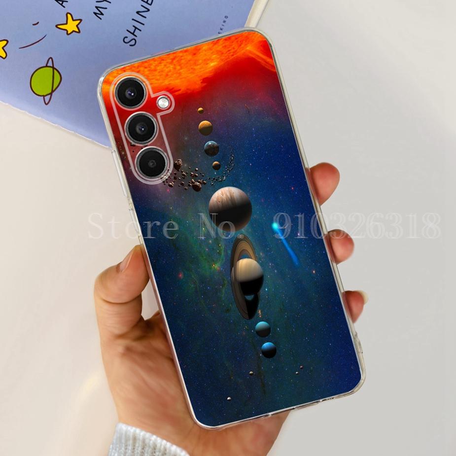 For Samsung Galaxy A14 A24 A34 A54 Case New Fashion Painted Cover Soft Silicone TPU Phone Case For Samsung A54 A 14 24 34 Fundas