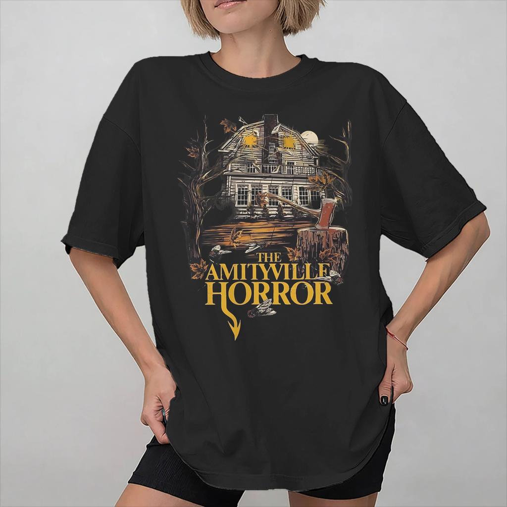 The Amityville Horror Movie New Arrival T Shirts for Unisex Women Cotton Tee Shirt Clothing