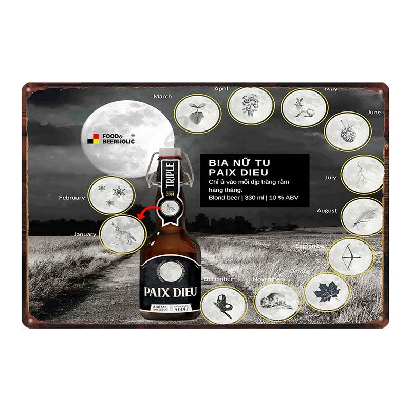 Beer Metal Tin Sign Paix Dieu Mort Subite Retro Poster Affligem For Wall Bar Pub Art Kitchen Coffee Home Decor 30X20CM DU-8499B