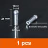 Gym Cable Steel Wire Rope Accessories Cable Machine Fitness Equipment Exercise Metal Limit Ball Terminals Gasket