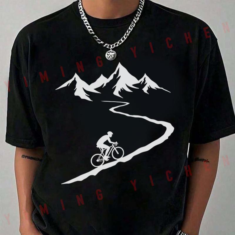 Cycling Mountain Bike T-Shirt Moto Riders Summer Men's Casual O-Neck Tops Tee 2026