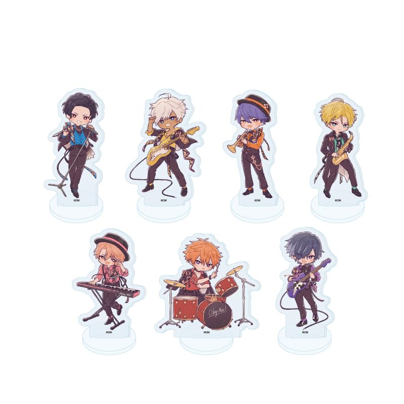 

Obey Me Nightbringer 16 Band ver. [Ретро Арт Иллюстрация] Акриловые Мини-Подставки (Коробка из 7 штук)