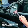 Car Wrap Squeegee Elastic Rubber Window Tint Tools Water Scraper Car Film Scraper With Metal Handle For Vehicle Tinting Film