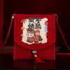 Traditional Spring Festival Red Envelope Tassels Printed Lucky Money Packet Bonus Polyester God of Wealth Red Pocket Graduation