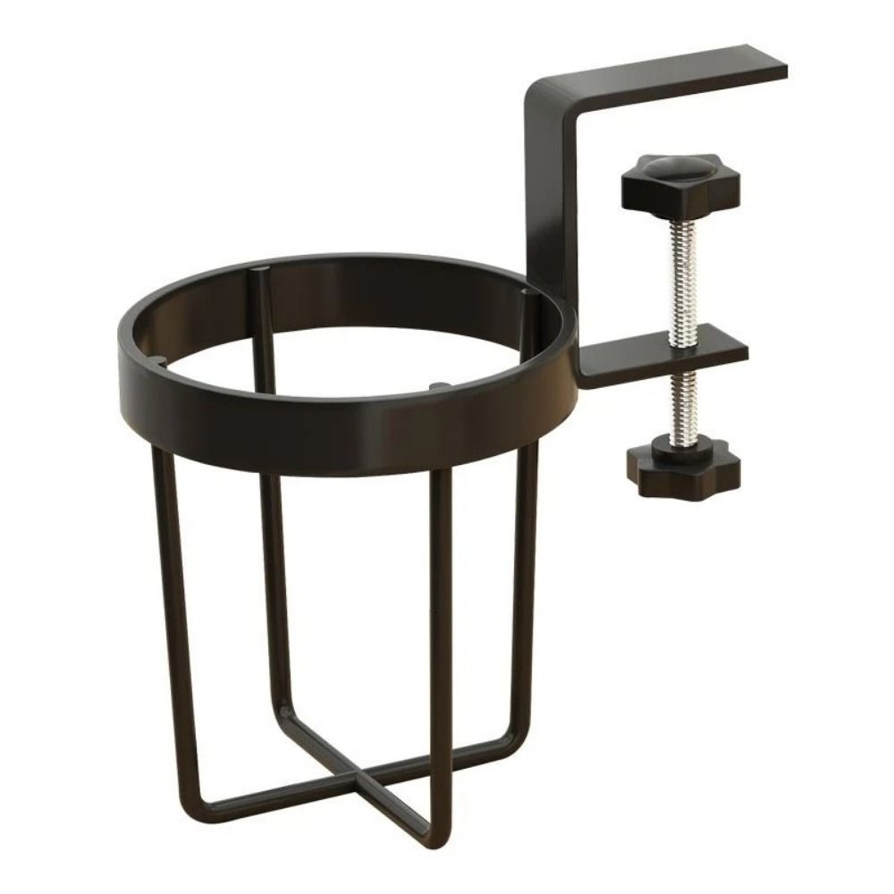 Portable Desktop Mug Rack Waterproof Cup Hanging Storage Holder Clip-on Cup Holder  Home