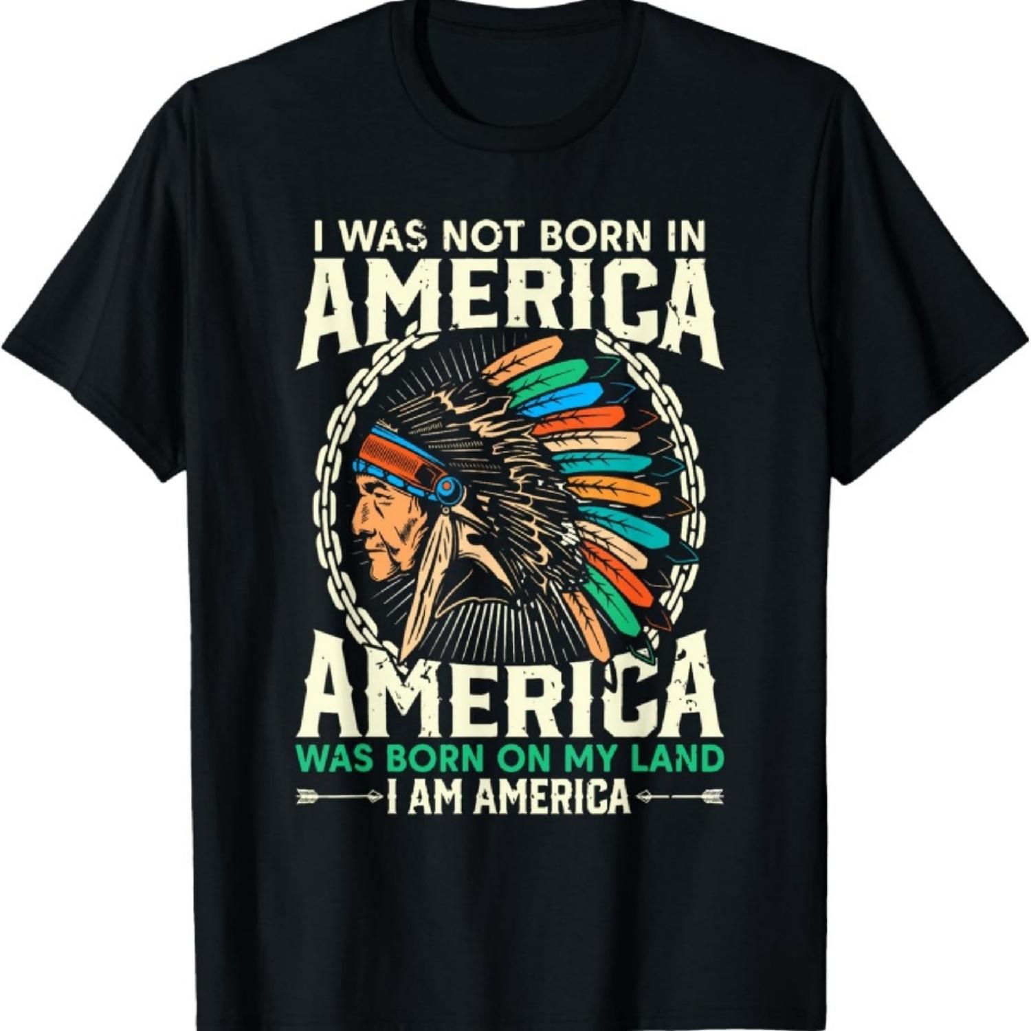 

Я не родился в Америке Америка родилась на моей земле Футболка XXXXXL чёрный