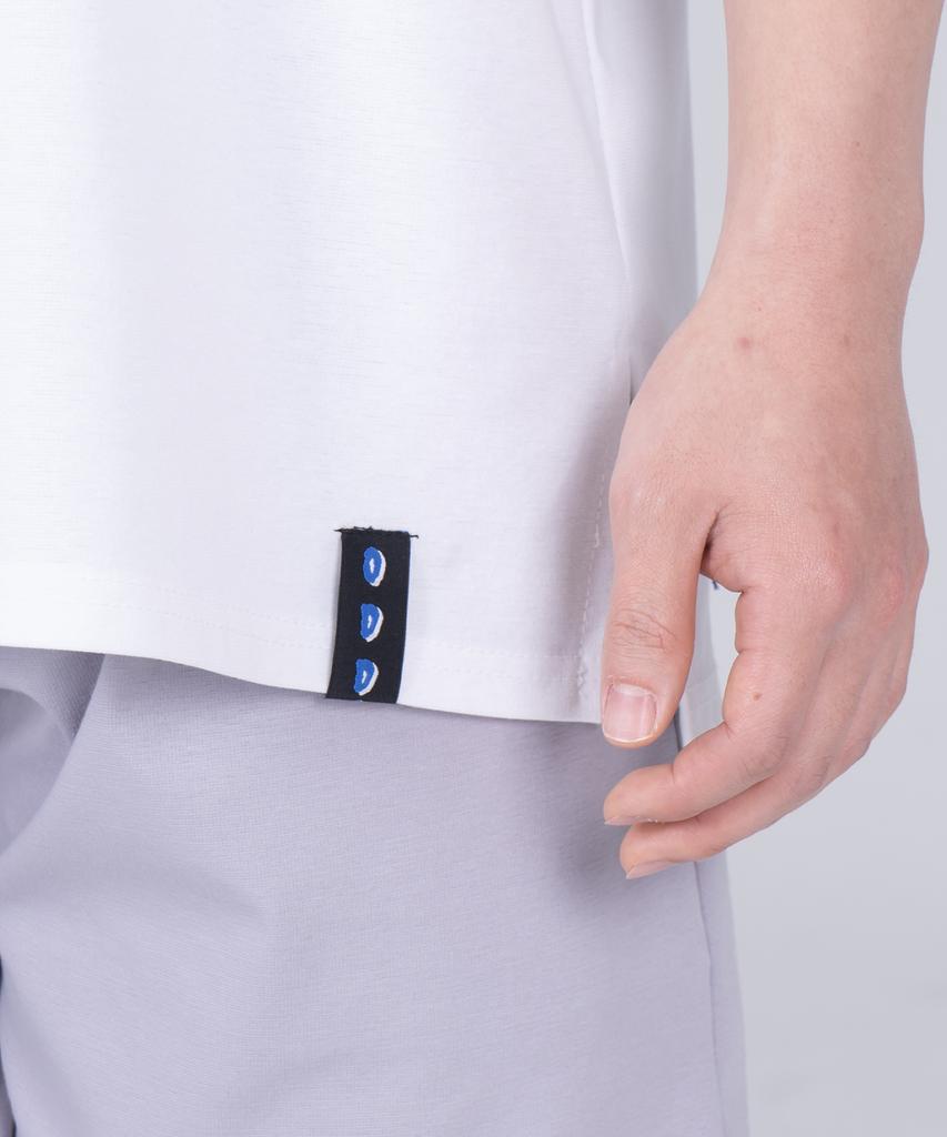 ODD DOT Logo Label Layered T-Shirt_Black