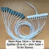 1 Kit Set 4/6/8/10/12/14Way Oxygen Pump Diverter Aquarium Air Valve  Fish Tank Aquarium Aeration