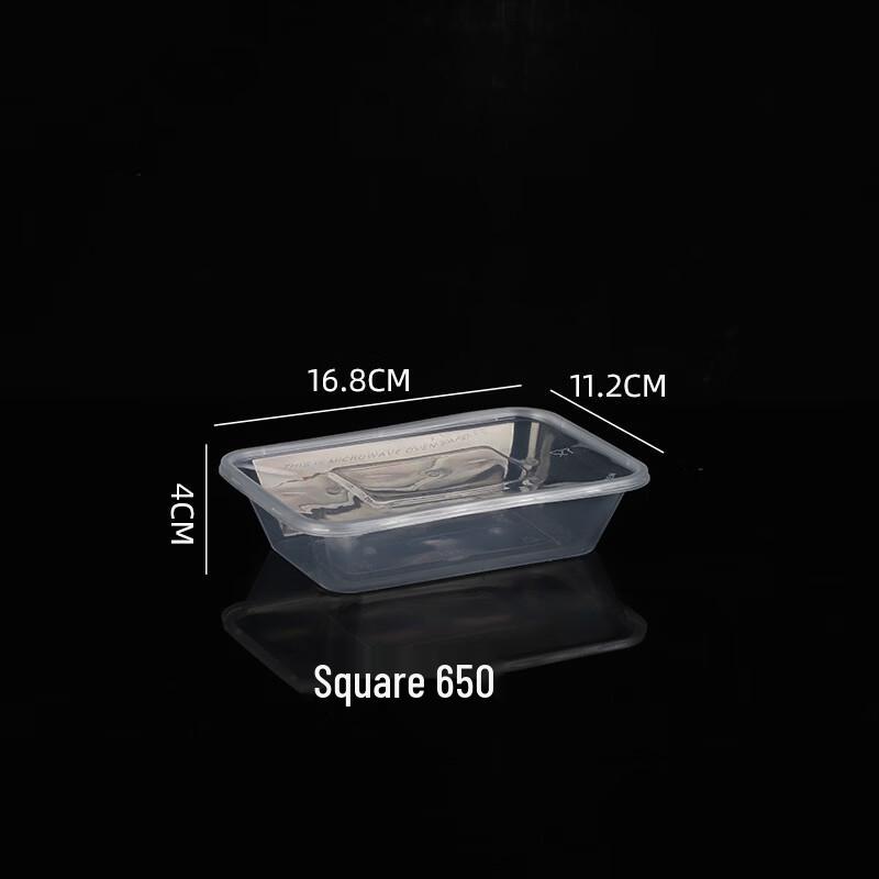 Disposable Round Food Container with Lid