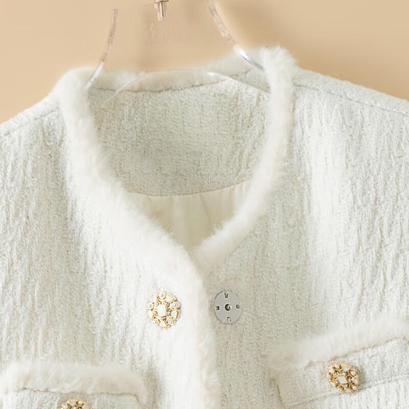 Siboer Women's Elegant Little Fragrant Style Down Vest