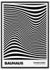 Black and White Bauhaus Poster