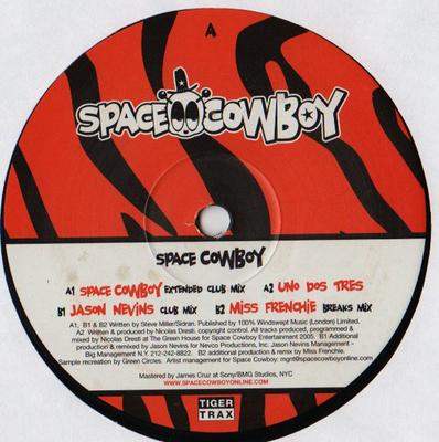 12inch Record SPACE COWBOY - Space Cowboy TIGDRE11T Tiger Trax 2005 UK Dance & Electronica Used