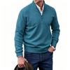 Autumn And Winter Multicolor Men'S Sweaters, Stand-Collar Base Layers, Knit Shirts, Men'S Warm Sweaters