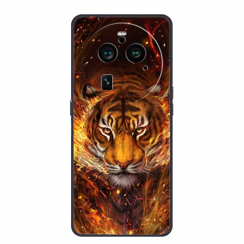 For OPPO Find X6 Pro Cases Fashion Soft Silicone Phone Covers For OPPO Find X6 5G Back Case Fundas Coque Bumper Find X6 X6Pro 5G