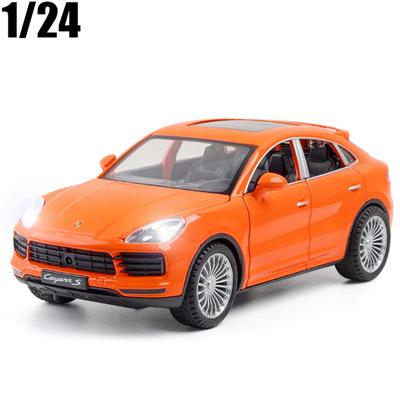 1:24 Porsche Cayenne S Turbo SUV Legierung Auto Druckguss Modell Zurückziehen Sammlung Kinder Geschenk Spielzeug Kostenloser Versand