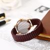 "Fashion Women's Analog Quartz Watch Stainless Steel Band Waterproof Adjustable Strap"