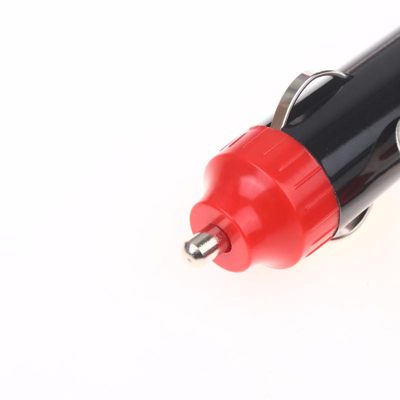 Autostromversorgungs-Wechselrichterkabel 50 cm Auto-Zigarettenanzünder-Stecker Kabelbuchse Mit Batterie-Augenterminal-Anschluss
