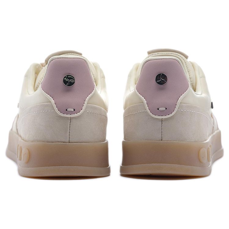 Li-Ning Classic Series Comfortable Trendy Versatile Slip-Resistant Durable Lightweight Low-Top Skate Shoes Women sneaker Light-Bean-Purple ALHS008-2