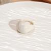 Melard Color Transparent Resin Ring Charm Irregular Ring Temperament Acrylic Geometric Ring  Gift
