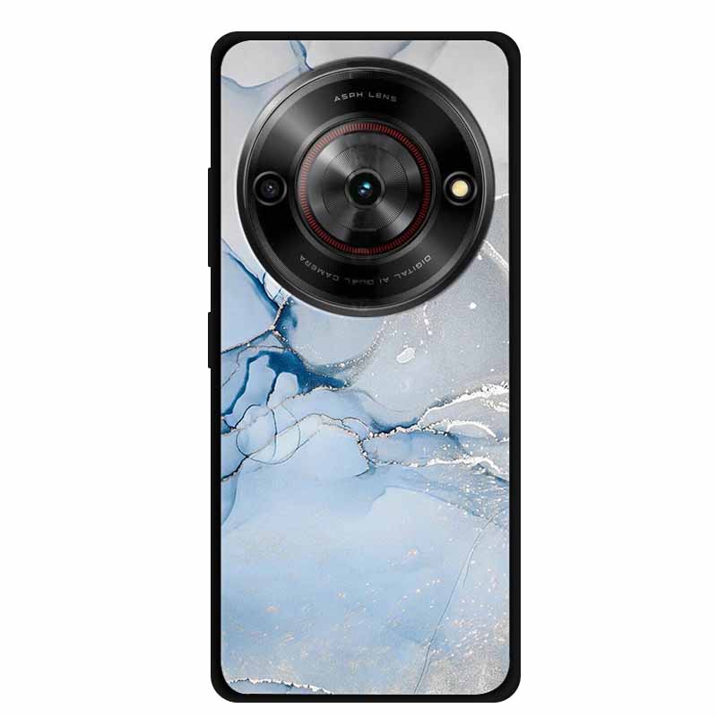 For ZTE Blade A75 5G Case Luxury Marble Silicone Soft Phone Cover for ZTE Blade A75 5G Protective TPU Back Shell Coque Capa A 75