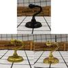 Modern Zinc Alloy Curtain Wall Hook With Screws For Home Office Decor