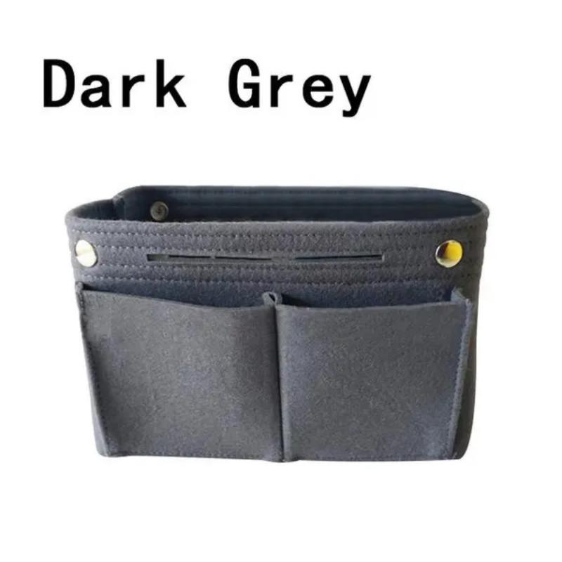 1 Pc Multi-Pocket Travel Insert Felt Organizer Bag Purse Handbag Portable Dorm Room Cosmetic Storage Bags Bathroom Organizer