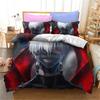 Admire 3D Tokyo Ghoul Cartoon Duvet Cover Set HD Comforter Cover for Kids Bedding Sets Bedclothes Bedroom Decor