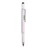 6-in-1 Multitool Pen Multi-Functional Pen with Ruler Level Gauge Ballpoint Pen Stylus Pen Screwdriver Christmas Gadget Gift for Men Dad Husband