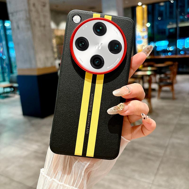For OPPO Find X8 Ultra Case Luxury PU Leather Racetrack Protective Back Cover Case For OPPO Find X8 Pro X8S+ X8Ultra Phone Shell