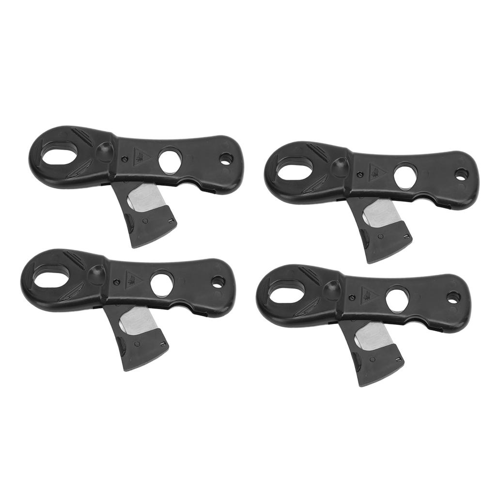 4KS Samolepicí řezačka trysek Ruční nástroj na řezání kartuší pro skleněné lepidlo tmel a silikonovou hadici