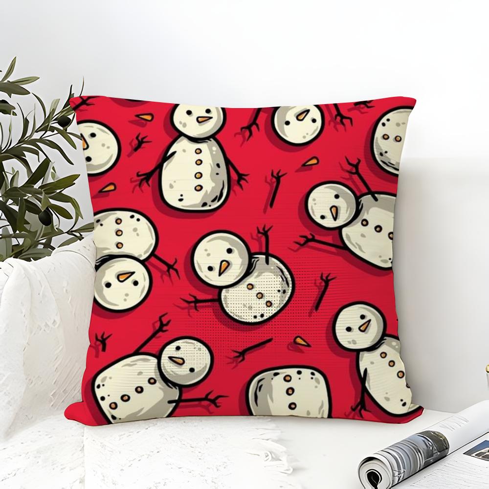 Children'S Cartoon Animal Painting Pillow Case Linen Pillow Case Sofa Home Decor Cushion Cover Cushion Cove