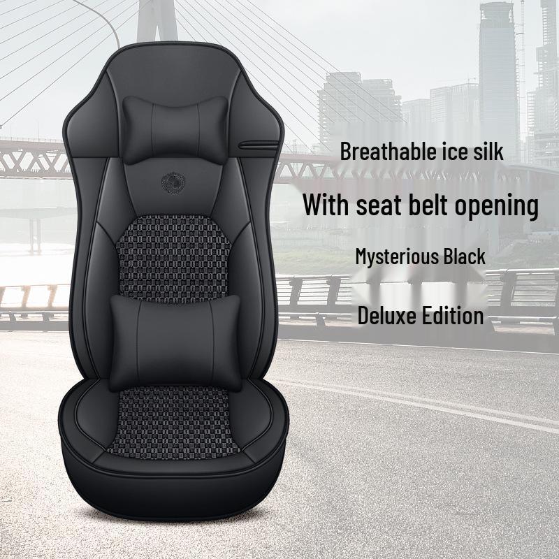 SAIC Hongyan Jieshi C500/M500/C350 Truck Leather Seat Cover Cushion - King Kong Series, Full Wrap