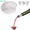 Stainless Steel Wine Pourer with 10 Foil Seals - No Drip Wine Pourer for Home & Bar
