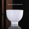 Gongfu Style High-White Porcelain Conical Tea Tasting Cup