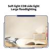Portable LED Work Light Keychain Pendant USB Rechargeable Flashlight Keyring for Camping Pocket Sized Key Chain Tool