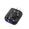 Black Transparent PD45W Fast Charger for Apple/Huawei with A+C Dual Ports