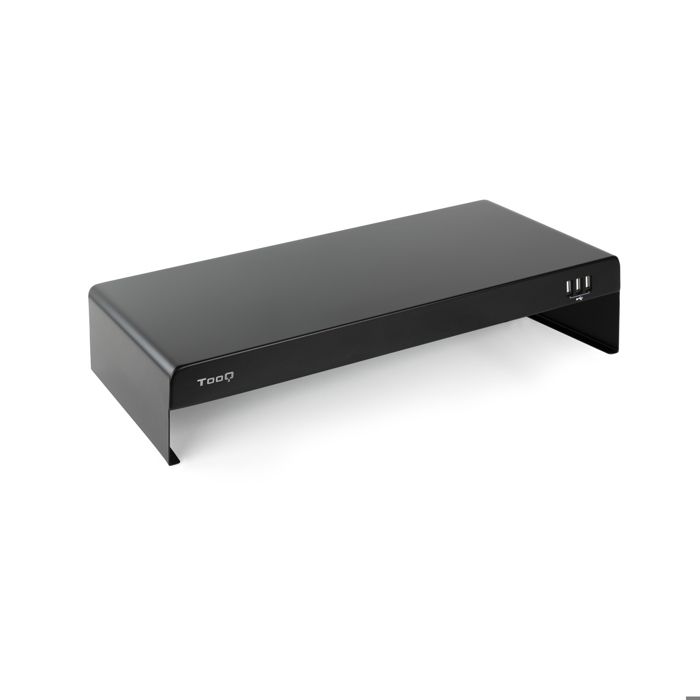 Support Écran Rehausseur - TooQ - TQMR0124 - 20kg Max - USB - Noir