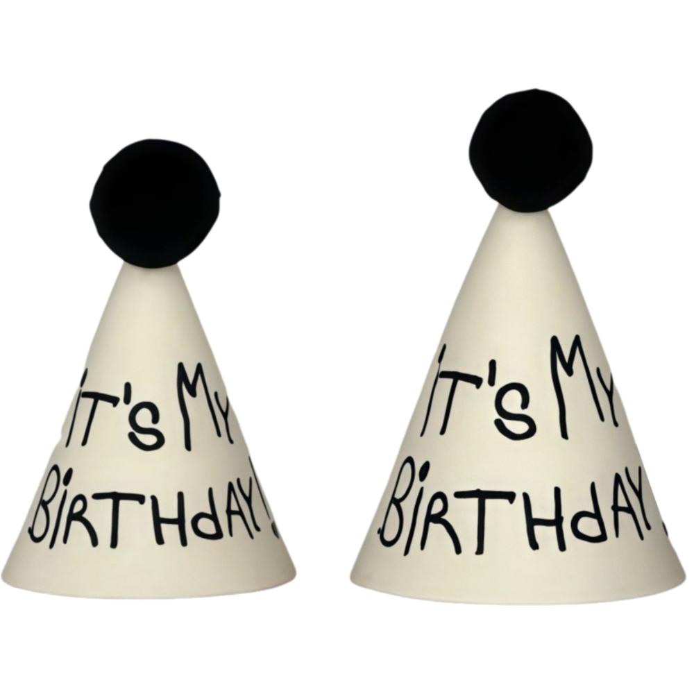 Non-Woven Fabric Graffiti Birthday Hat Hand-Drawn Princess Birthday Hat Birthday Celebration