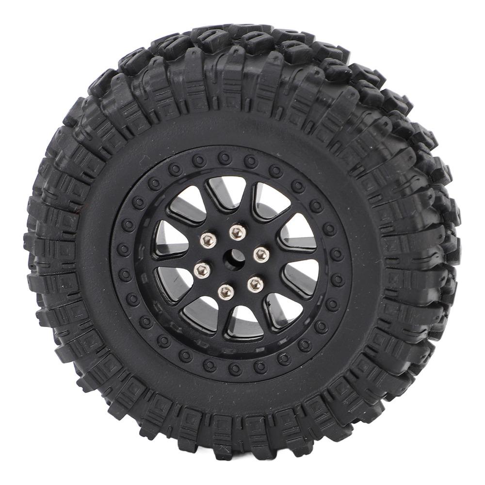 4Pcs 1/12 Scale Wheel Tire Set for MN90/MN91/MN45/MN96/MN98/MN99/MN99S 1/12 RC Car Replacement Parts