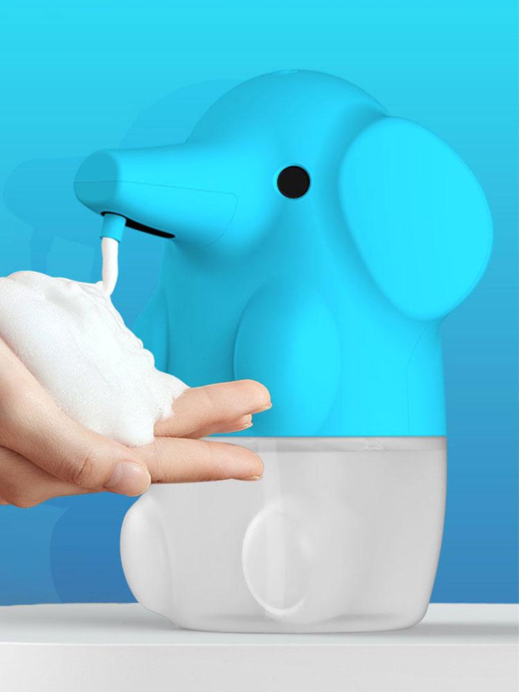 Cute Elephant Automatic Foaming Soap Dispenser Rechargeable Dish Soap Dispenser Electric Soap Dispenser for Kitchen Bathroom
