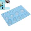13x20cm DIY Mini Plastic Paper Quilling Mould Half Ball Domes 3D Domes Craft Tool