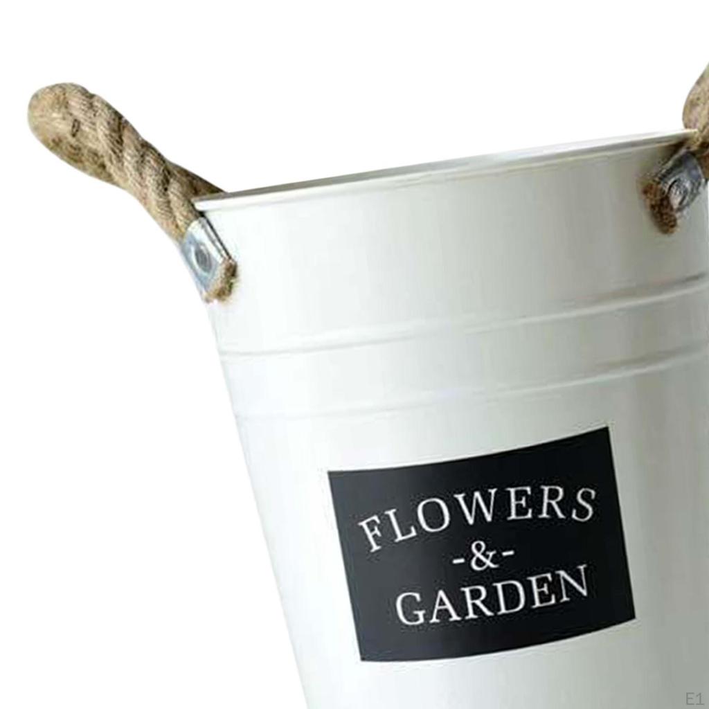 Decorative Flower Pot Planter for Garden Use with Handles Events And Porches