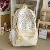 Schoolbag Junior high school bow high value niche 1011 new girl heart large capacity lightweight versatile backpack
