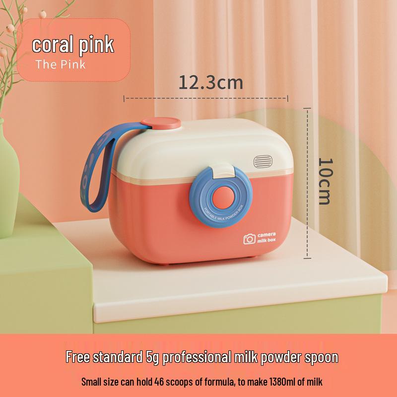 

Портативный диспенсер для детской смеси: Контейнер для хранения детского питания для путешествий и дома