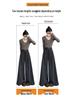 Women's 2026 Striped High-Waisted Wide-Leg Suit Pants - Slimming, Versatile, and Floor-Length