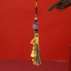 Ethnic Style Colorful Tassel Pendant Keychain Car Ornament Retro Bag Charms Accessories